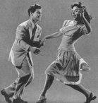 Swing Dance Instruction Teacher Jazz Movement Choreography 